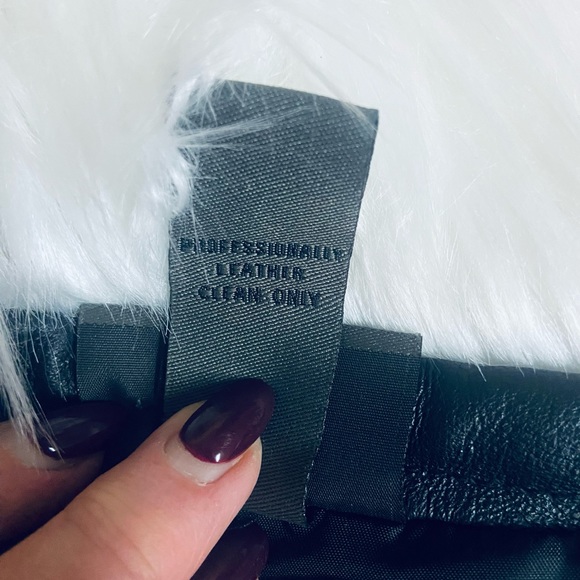 Vintage Uniform John Paul Richard Black Leather Sz 6 Petite Women’s Biker Pants - Picture 3 of 10